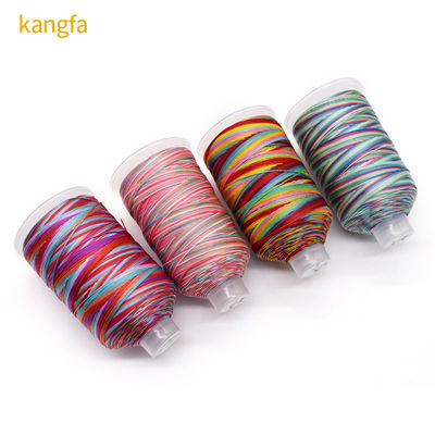 15PLY 250g 40 χρώματα Πολυχρωματική πλέξιμο νήμα πολυεστέρας για πλέξιμο