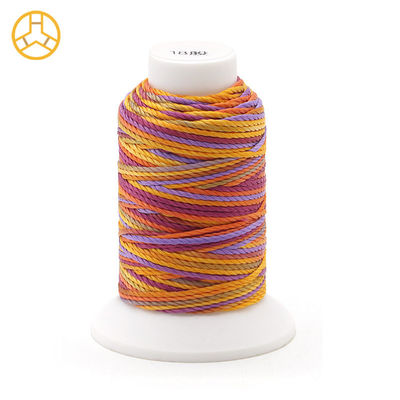12g 18PLY 40 χρώματα Προμήθεια 100% πολυεστέρα Πολυχρωματική ραπτική κλωστή Πολυεστέρα πλέξιμο