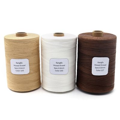 1 kg ανά κώνιο επίπεδα κηροειδή νήματα 150D/16 Πολυέστερ για δερμάτινα προϊόντα