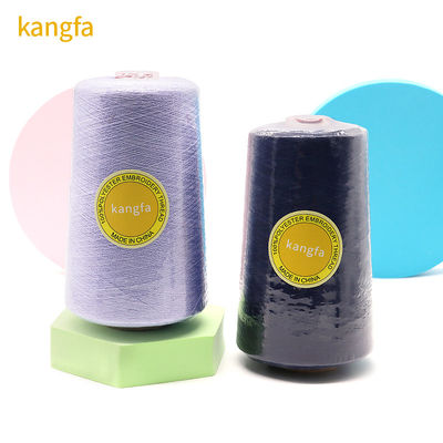 720 χρώματα 5000 Yard Filament Yarn Polyester/Viscose Embroidery Thread για βιομηχανικές χρήσεις