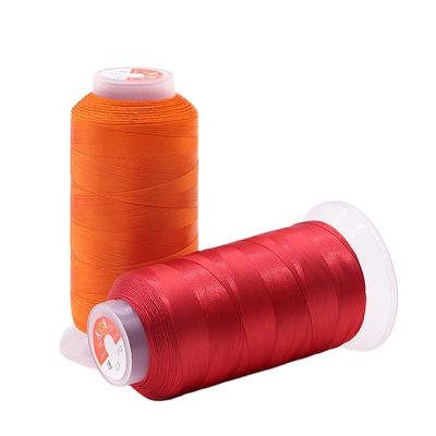 100% νήματα από πολυεστέρα Tex 45 Tex 70 Tex 90 για την κατασκευή υφασμάτων