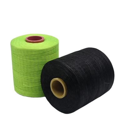 100% Polyester 240 χρώματα DIY χειροποίητο 250D/16 δερμάτινο ραπτικό νήμα 400g Custom Made