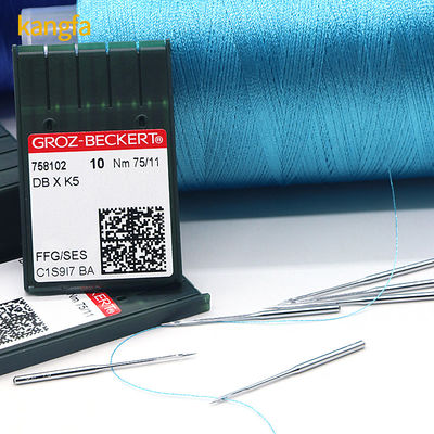 Βελονιστικές βελόνες Groz Beckert 65/9 75/11 Ανθεκτικές σε υψηλές θερμοκρασίες για ράψιμο