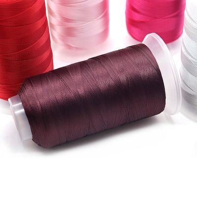 115G Βάρος Ανθεκτικό νήμα ραπτικής πολυεστέρας για την κατασκευή δέρματος διάμετρος 0,15-0,32 mm