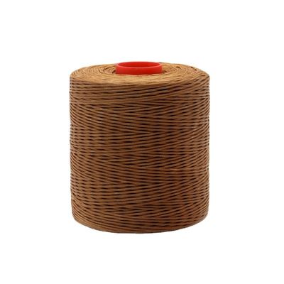 Κάνγκφα 0,8 mm 1,0 mm Χειροποίητο δερμάτινο νήμα επίπεδο νήμα κεριού πολυεστέρα κεριού νήμα ραπτικής