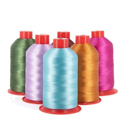 V-92 16oz. 6000Y λευκό νήμα πολυεστέρα UV για νήμα νήματος νήματος και δακτυλική στροφή