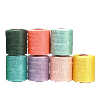 Πλατέα κεραμμένα νήματα ραπτικής 0,8mm 210D MERCERIZED Yarn Count για ράψιμο εργαλείων χειροτεχνίας