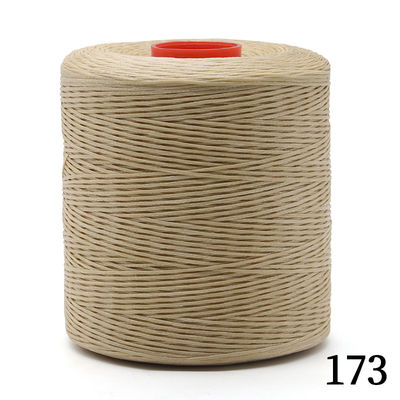 Πλατέα κεραμμένα νήματα ραπτικής 0,8mm 210D MERCERIZED Yarn Count για ράψιμο εργαλείων χειροτεχνίας
