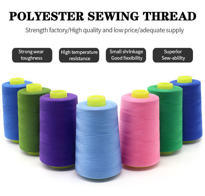 Υψηλού επιπέδου νήμα ραπτικής 40/2 3000yds για Hoodie και ραπτική μηχανή νήμα πολυεστέρα