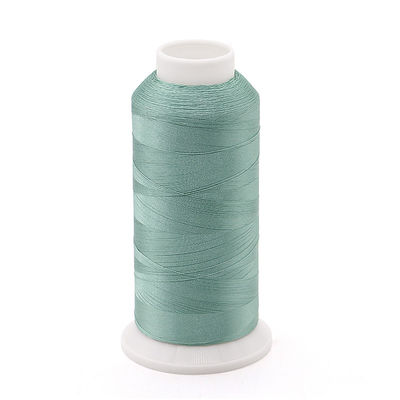 4000 Yard Pure Color Filament Yarn 100% Polyester Εμβότυρο Νήμα για Μηχανή 720 Χρώματα