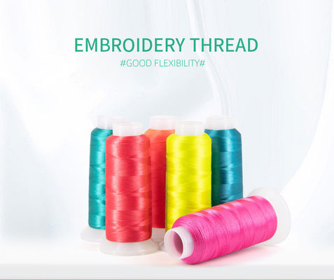 4000 Yard 120D/2 Filament Polyester Thread for Embroidery Machine Dyed Pattern Clothing (Καλώδια πολυεστέρα για ράψιμο με μηχανή χρωματισμού)