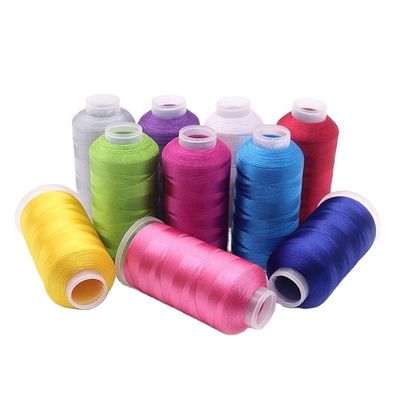 4000 Yard 120D/2 Filament Polyester Thread for Embroidery Machine Dyed Pattern Clothing (Καλώδια πολυεστέρα για ράψιμο με μηχανή χρωματισμού)