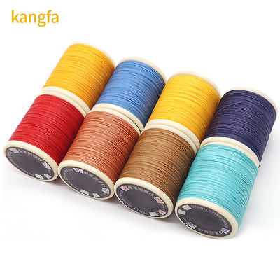 70m High Tension Polyester Thread for Leather Sewing 0.6mm Yarn Count Cored Sewing Thread Ηλεκτρονικό νήμα για ράψιμο δέρματος