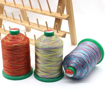 400 g ανά ρόλο 2 mm πλεκτό νήμα 420D/16 μη κεραμμένο νήμα πολυεστέρα για ράψιμο παπουτσιών