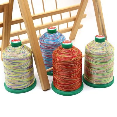 400 g ανά ρόλο 2 mm πλεκτό νήμα 420D/16 μη κεραμμένο νήμα πολυεστέρα για ράψιμο παπουτσιών