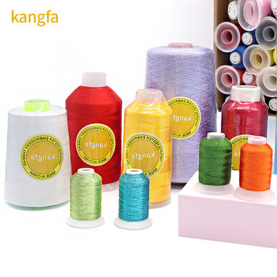 4000 Yard 120D/2 Filament Polyester Thread για μηχανή κεντήματος 720 χρωματισμένα χρώματα