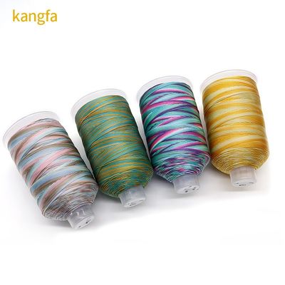 15PLY 250g 40 χρώματα Πολυχρωματική πλέξιμο νήμα πολυεστέρας για πλέξιμο