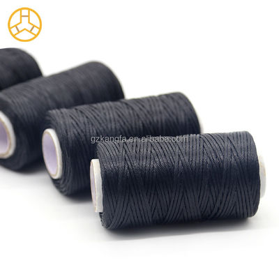 Kangfa 50M/Roll 0,8mm επίπεδα κεραμικά νήματα για δερμάτινα χειροτεχνικά παπούτσια τσάντα ζώνη boho υφαντική