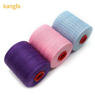 Kangfa 0.8MM 100% πολυεστέρα κεραμμένο νήμα για δέρμα ράψιμο μοτίβο βαμμένο υλικό κεραμμένο