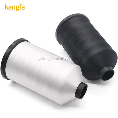 Super 280D/3 Polyester Thread Διαφανές νάιλον Ελαστικό νήμα ραπτικής για στρώμα Ring Spun