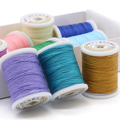 50m 0,8mm Yarn Count Waxed Thread Ιδανικό για επισκευή δερμάτινων εργασιών