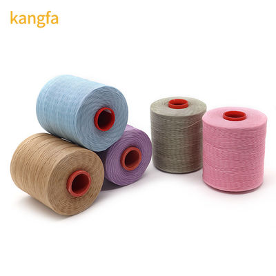 210D/16 Polyester ραπτικό νήμα Χειροποίητο δερμάτινο κερασμένο νήμα 0,8mm 1mm 240 χρώματα