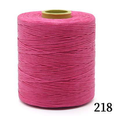 410G Kangfa 0,8mm επίπεδη κηροειδή νήμα για χειροποίητο ράψιμο δέρματος σε 210D/16 αριθμό νήματος