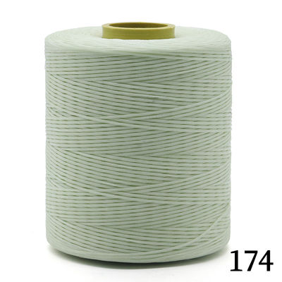 Kangfa Poly Flat Waxed Thread 0.8mm 1mm Διαφορετικά χρώματα για δερμάτινα αξεσουάρ