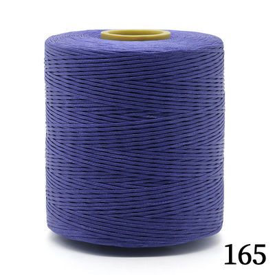 Kangfa Poly Flat Waxed Thread 0.8mm 1mm Διαφορετικά χρώματα για δερμάτινα αξεσουάρ