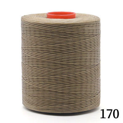 Kangfa Poly Flat Waxed Thread 0.8mm 1mm Διαφορετικά χρώματα για δερμάτινα αξεσουάρ