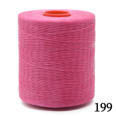 Κάνγκφα 0,8 mm/1,0 mm Χειροποίητο δερμάτινο νήμα ανθεκτικό πολυεστέρα κερασμένο νήμα ραπτικής