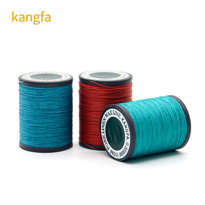 0.55mm 35g Δερμάτινη ραπτική κλωστή υψηλής αντοχής 70m Λινό κερασμένο νήμα σε 40 χρώματα