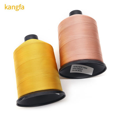 450g Υψηλής Δυναμικότητας Tex135 420D/3 Πολυεστέρα Δερμάτινο Νήμα ραπτικής με υψηλή αντοχή
