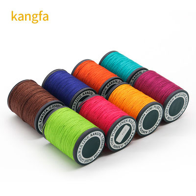 0.55mm 35g Δερμάτινη ραπτική κλωστή υψηλής αντοχής 70m Λινό κερασμένο νήμα σε 40 χρώματα