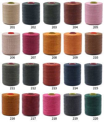 400g/16 Plys Polyester Wax Bonded Braided Thread για δερμάτινο ραπτικό νήμα 210D/16