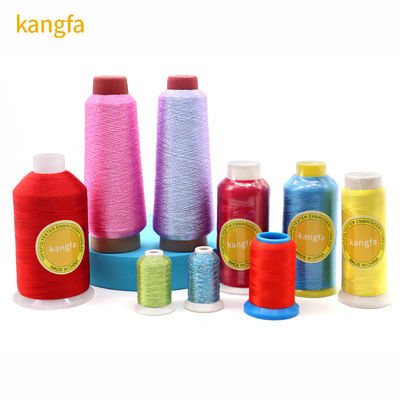 5000 Yard Polyester Εμβότυρο Νήμα σε χρωματισμένο χρώμα Ιδανικό για έργα σταυροδέματος
