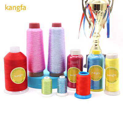 5000 Yard Polyester Εμβότυρο Νήμα σε χρωματισμένο χρώμα Ιδανικό για έργα σταυροδέματος