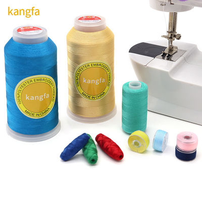 5000 Yard Polyester Εμβότυρο Νήμα για Εμβότυρο Μηχανή χαμηλή συρρίκνωση και ισχυρή