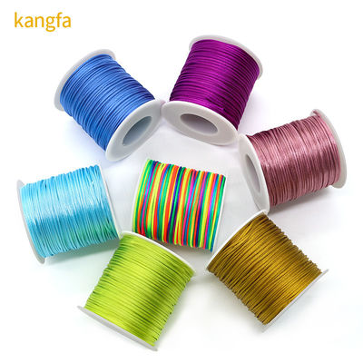0.8/1.0/1.5/2mm Νάιλον νήμα για πλεγμένα βραχιόλια και κινέζικο κόμπο μακραμ