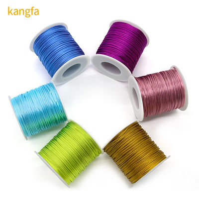 80m Nylon Cord 0.4mm Σχοινί βραχιόλι σχοινί DIY Macrame Γραμμή για βραχιόλια νάιλον νήμα