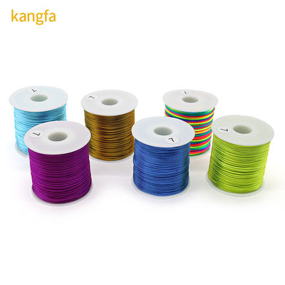 1mm παχύ νάιλον πλεγμένο καλώδιο για DIY χάντρες βραχιόλια και κολιέ κατασκευή κοσμημάτων