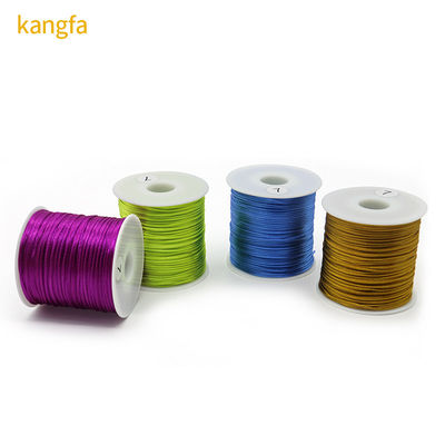 1mm παχύ νάιλον πλεγμένο καλώδιο για DIY χάντρες βραχιόλια και κολιέ κατασκευή κοσμημάτων