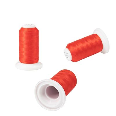 30g 1000Y Filament Πολυχρωματικό νήμα κεντήματος πολυεστέρα 120d/2 για μηχανή κεντήματος