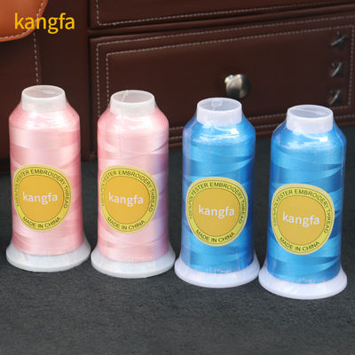 5000 Yard Polyester Έλεγχος Εμβόλωσης Νήμα για καθαρό χρώμα Εμβόλωσης Μηχανή σε 720 χρώματα