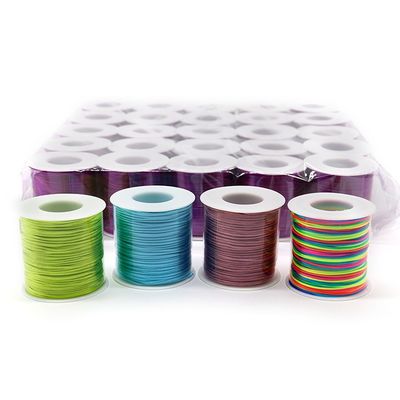 1.0mm Νάιλον νήμα 16 Πλυ ποντίκι ουρά σχοινί για υφασμένο κινέζικο κόμβο βραχιόλι χειροτεχνία