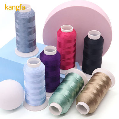 Χρωματισμένο χρώμα 720 χρώματα 4000 Yard Polyester κεντήματα νήμα για το σταυρό ραπτική μηχανή