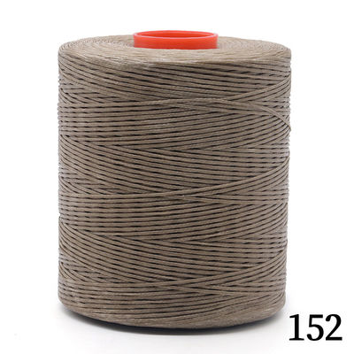 210D / 1 * 16 Polyester Filament Ribbon Wax Thread Η κορυφαία επιλογή για την κατασκευή δερμάτινων προϊόντων