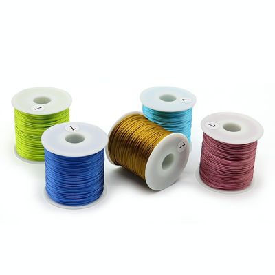 0.8mm νάιλον καλώδιο νήμα προστατευμένο από την υπεριώδη ακτινοβολία για πλέξιμο κινέζικου κόμβου βραχιόλια μακραμέ