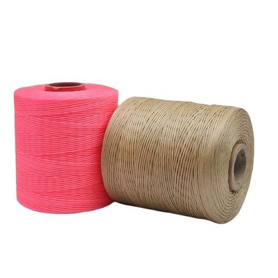 240 χρώματα Boho Προσαρμοσμένο Polyester Wax Bonded Braided Thread 1.0mm για ράψιμο δέρματος