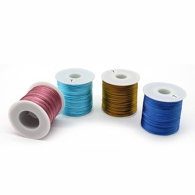 OEM/ODM Αποδεκτό Δυνατό 2mm πλεγμένο μετάξι σατέν νάιλον σχοινί σχοινί για DIY κατασκευή ευρήματα